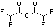 structure of CAS# 401-67-2, Difluoroacetic anhydride;Difluoro-acetic acid anhydride; 2,2-Difluoro-acetic acid 1,1'-anhydride