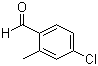 structure of CAS# 40137-29-9, 4-Chloro-2-methylbenzaldehyde