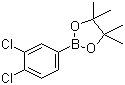 结构式 CAS# 401797-02-2, 3,4-二氯苯硼酸频那醇酯