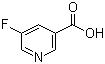 结构式 CAS# 402-66-4, 5-氟烟酸