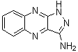 结构式 CAS# 40254-90-8, 1H-吡唑并[3,4-b]喹喔啉-3-胺