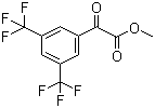 结构式 CAS# 402568-10-9, [3,5-双(三氟甲基)苯基](氧代)乙酸乙酯