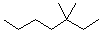 structure of CAS# 4032-86-4, 3,3-Dimethylheptane