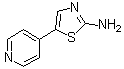 structure of CAS# 40353-55-7, 5-(4-Pyridinyl)-2-thiazolamine;[5-(Pyridin-4-yl)thiazol-2-yl]amine