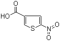 2-Nitrothiophene-4-carboxylic acid molecular structure (CAS 40357-96-8)