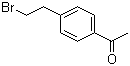结构式 CAS# 40422-73-9, 4'-(2-溴乙基)苯乙酮