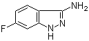 structure of CAS# 404827-75-4, 6-Fluoro-1H-indazol-3-amine;6-Fluoro-1H-indazol-3-ylamine