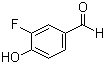 结构式 CAS# 405-05-0, 3-氟-4-羟基苯甲醛