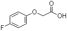 4-Fluorophenoxyacetic acid molecular structure (CAS 405-79-8)