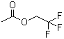 structure of CAS# 406-95-1, 2,2,2-Trifluoroethyl acetate;Trifluoroethyl acetate