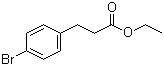 结构式 CAS# 40640-98-0, 3-(4-溴苯基)丙酸乙酯