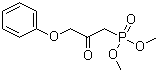 结构式 CAS# 40665-68-7, (2-氧代-3-苯氧基丙基)膦酸二甲酯