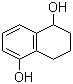 结构式 CAS# 40771-26-4, 1,5-二羟基-1,2,3,4-四氢萘; 1,2,3,4-四氢-1,5-萘二醇