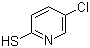 结构式 CAS# 40771-41-3, 5-氯-2-巯基吡啶