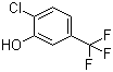 结构式 CAS# 40889-91-6, 2-氯-5-(三氟甲基)苯酚; 4-氯-3-羟基三氟甲苯