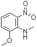 2-Methoxy-N-methyl-6-nitrobenzenamine molecular structure (CAS 410092-91-0)