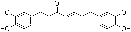 结构式 CAS# 41137-87-5, Hirsutenone; (4E)-1,7-双(3,4-二羟基苯基)-4-庚烯-3-酮