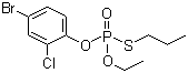 structure of CAS# 41198-08-7, Profenofos;Curacron; Polycron; Selecron; Profenophos; O-(4-Bromo-2-chlorophenyl)-O-ethyl-S-propyl phosphorothioate