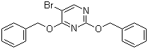 结构式 CAS# 41244-53-5, 2,4-双(苄氧基)-5-溴嘧啶