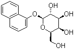 1-Naphthyl beta-D-galactopyranoside molecular structure (CAS 41335-32-4)