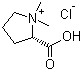 结构式 CAS# 4136-37-2, 盐酸水苏碱