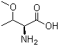 结构式 CAS# 4144-02-9, O-甲基-L-苏氨酸