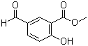 结构式 CAS# 41489-76-3, 5-甲酰基水杨酸甲酯