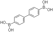 4,4'-联苯基二硼酸分子结构 (CAS 4151-80-8)