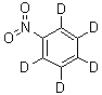 结构式 CAS# 4165-60-0, 五氘代硝基苯