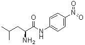 结构式 CAS# 4178-93-2, N-L-亮氨酰基对硝基苯胺