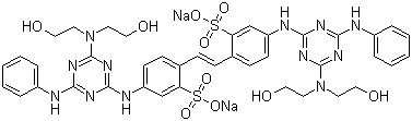 结构式 CAS# 4193-55-9, 荧光增白剂 28