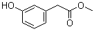 structure of CAS# 42058-59-3, Methyl 3-hydroxyphenylacetate;2-(3-Hydroxyphenyl)acetic acid methyl ester; Methyl 2-(3-hydroxyphenyl)acetate; Methyl 3-hydroxybenzeneacetate