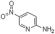 结构式 CAS# 4214-76-0, 2-氨基-5-硝基吡啶