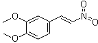 structure of CAS# 4230-93-7, 3,4-Dimethoxy-beta-nitrostyrene;3,4-Dimethoxy-omega-nitrostyrene; NSC 31600; NSC 7390; Veratrylidenenitromethane; beta-Nitro-3,4-dimethoxystyrene