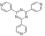 structure of CAS# 42333-78-8, 2,4,6-Tri(4-pyridyl)-1,3,5-triazine