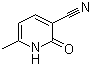 structure of CAS# 4241-27-4, 3-Cyano-6-methyl-2(1H)-pyridinone;3-Cyano-2-hydroxy-6-methylpyridine; 6-Methyl-2-oxo-1,2-dihydropyridine-3-carbonitrile