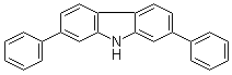 structure of CAS# 42448-04-4, 2,7-Diphenylcarbazole