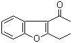 structure of CAS# 4265-18-3, 3-Acetyl-2-ethylbenzofuran;2-Ethyl-3-acetylbenzofuran
