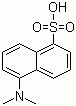 结构式 CAS# 4272-77-9, 5-二甲氨基-1-萘磺酸; 丹磺酸
