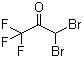 structure of CAS# 431-67-4, 1,1-Dibromo-3,3,3-trifluoroacetone;3,3-dibromo-1,1,1-trifluoropropan-2-one