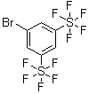 结构式 CAS# 432028-10-9, 1,3-二(五氟硫基)-5-溴苯