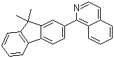 structure of CAS# 435277-99-9, 1-(9,9-Dimethylfluoren-2-yl)isoquinoline