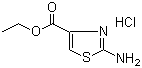 结构式 CAS# 435342-17-9, 2-氨基噻唑-4-甲酸乙酯盐酸盐