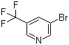 结构式 CAS# 436799-33-6, 3-溴-5-(三氟甲基)吡啶
