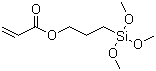 结构式 CAS# 4369-14-6, (3-丙烯酰氧基丙基)三甲氧基硅烷
