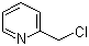 structure of CAS# 4377-33-7, 2-(Chloromethyl)pyridine;2-Picolyl chloride