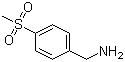 structure of CAS# 4393-16-2, 4-(Methanesulfonyl)benzylamine;4-(Methylsulfonyl)benzenemethanamine; 4-(Methylsulfonyl)benzylamine; p-(Methylsulfonyl)benzylamine