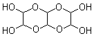 结构式 CAS# 4405-13-4, 乙二醛三聚物二水合物