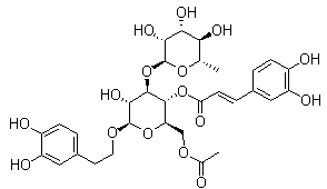 结构式 CAS# 441769-43-3, 乙酰麦角甾苷