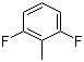 structure of CAS# 443-84-5, 2,6-Difluorotoluene